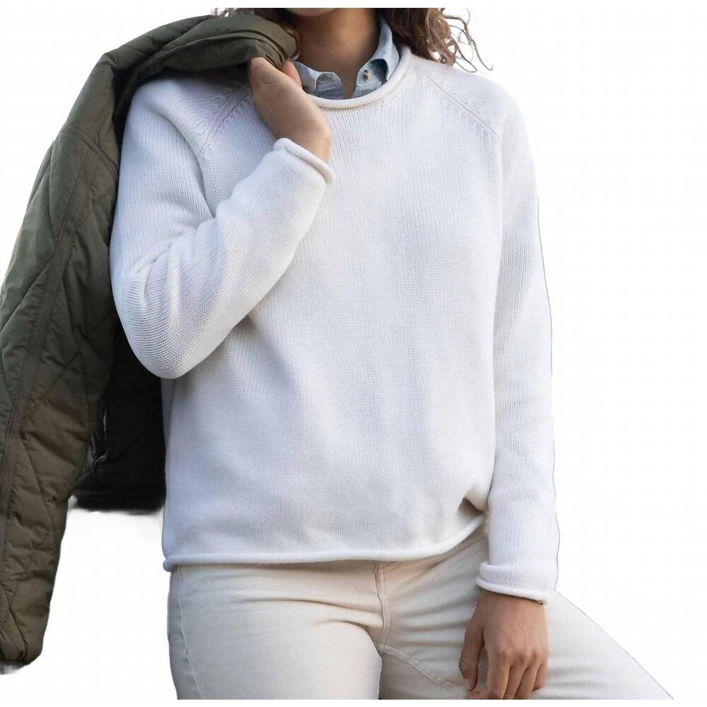 NEW TOAD&CO alpineglo vintage sweater in salt - Picture 8 of 10